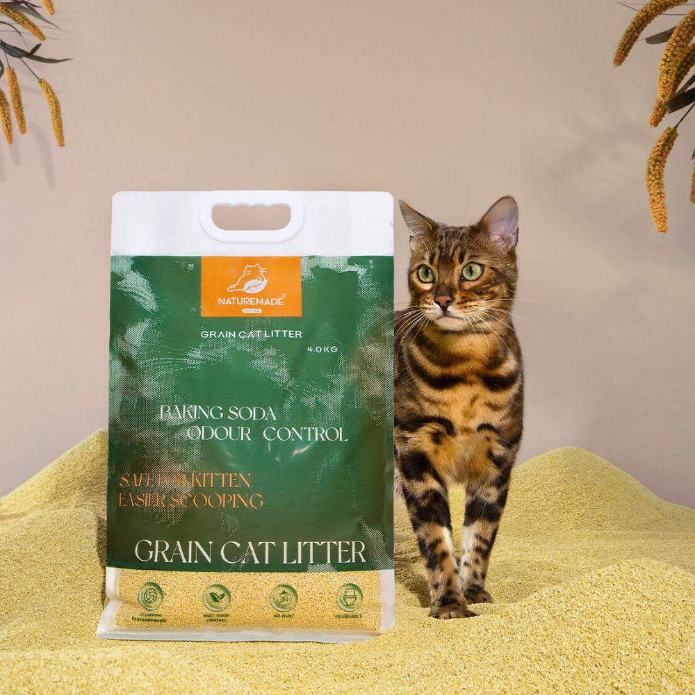 Grain Cat Litter 4KG